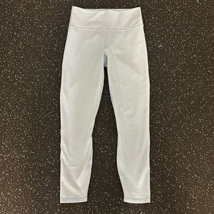 Baby blue FABLETICS leggings. PowerHold